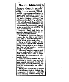 Crime General 1989 - 1990