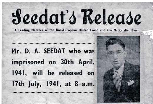 Call fro Dawood Seedat release