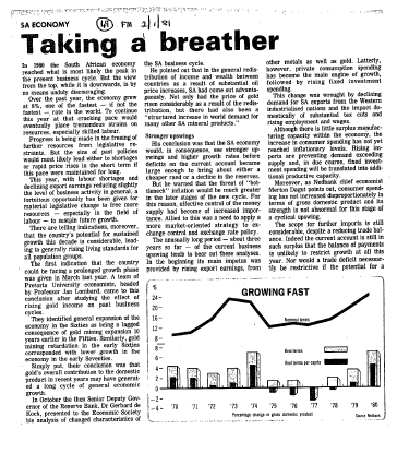Economy General 1981