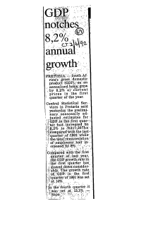 Economy General 1991 - 1992