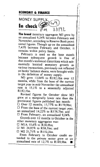 Economy General 1992 A