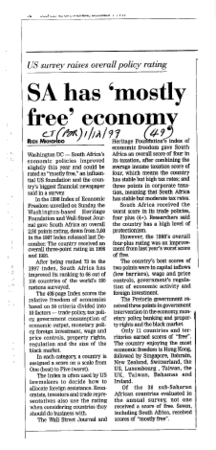 Economy General 1997 - 1999