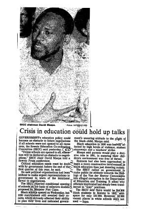 Education General 1991 A