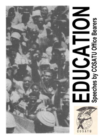 Education Speeches by COSATU Office Bearers