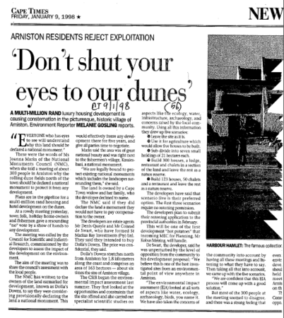 Environment 1998