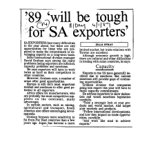 Foreign Trade Exports 1989 - 1992