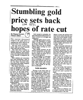 Gold 1992 - 1993