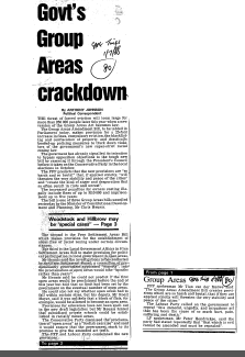 Group Areas General 1988