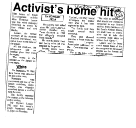 Guerilla Activities 1990