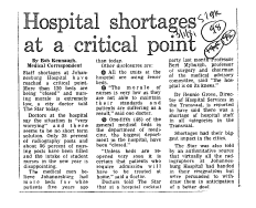 Health & Disease Hospitals & Clinics 1981