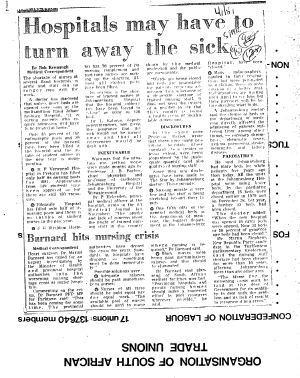 Health & Disease Nurses 1981 - 1982