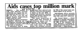 Health & Disease V.D.-Aids 1995