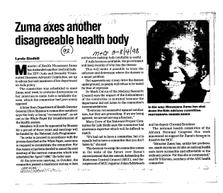 Health & Disease V.D.-Aids 1998