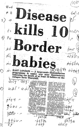 Homelands Ciskei General 1977