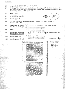 Homelands General 1976 - 1979