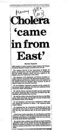 Homelands Kwazulu General 1982