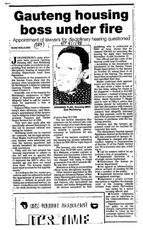 Housing & Hostels Gauteng 1997