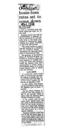 Housing & Hostels General 1986