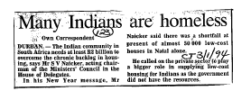 Housing & Hostels General 1994