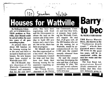 Housing & Hostels Transvaal 1982 B