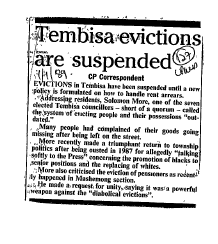 Housing & Hostels Transvaal 1989