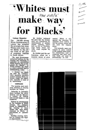 IR Workers Organisations Confed Of Labour 1979 - 1989