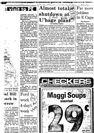 IR Workers Organisations Fosatu 1982 B