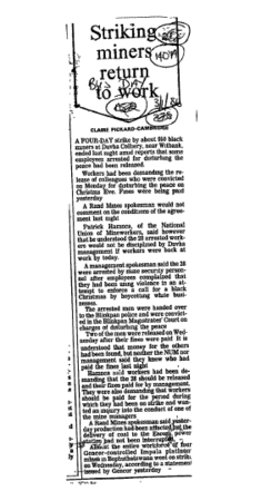 IR Workers Organisations Fosatu 1986 A