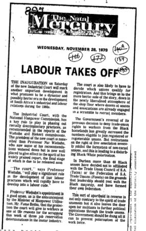 IR Workers Organisations General 1979 - 1981