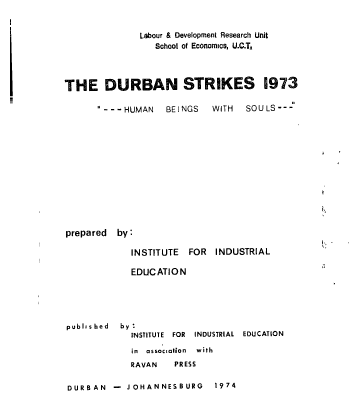 Industrial Relations Strikes 1974 - 1978