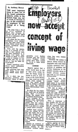Industrial Relations Strikes 1980 A