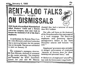 Industrial Relations Strikes 1989 A