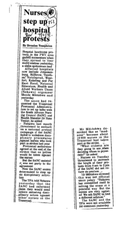 Industrial Relations Strikes 1991 A