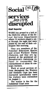 Industrial Relations Strikes 1995 A