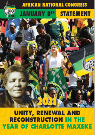 January 8th Statements - Statement of the National Executive Committee on the Occasion of the 109th Anniversary of the African National Congress by Cyril Ramaphosa, 8 January 2021