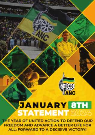 January 8th Statements - Statement Of The National Executive Committee on the occasion of the 112th Anniversary of the ANC by Cyril Ramaphosa, January 8th 2024