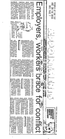 Labour Legislation 1990 - 1993