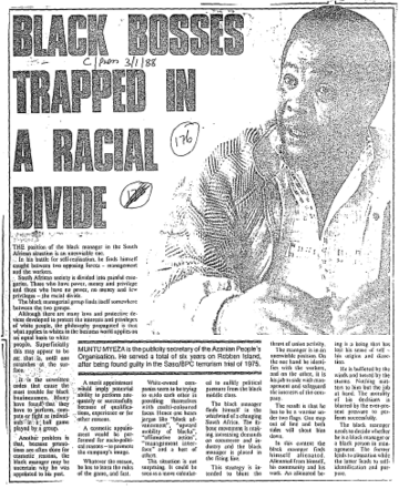 Manpower Black Mobility 1988 - 1991
