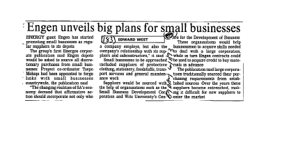 Manufacturing Chemical Products 1993 B