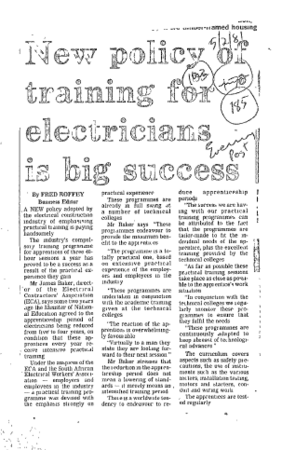 Manufacturing Electricity 1977 - 1987