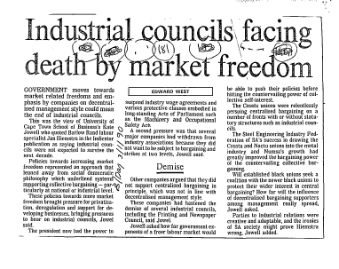Manufacturing Labour 1990