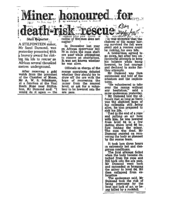 Mining Accidents 1974 - 1977