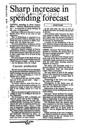 Mining General 1986 - 1988