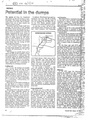 Mining Gold 1978 - 1979