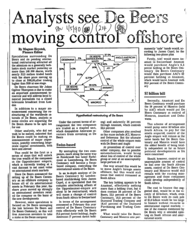 Mining Gold 1990