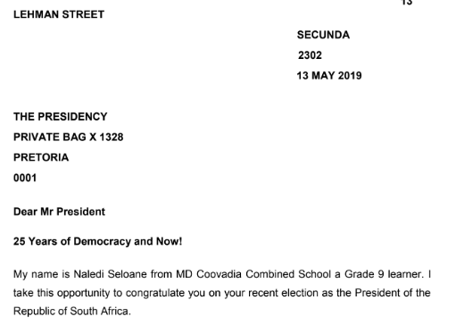25 Years of Democracy and Now!