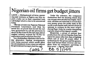 Nigeria General 1999