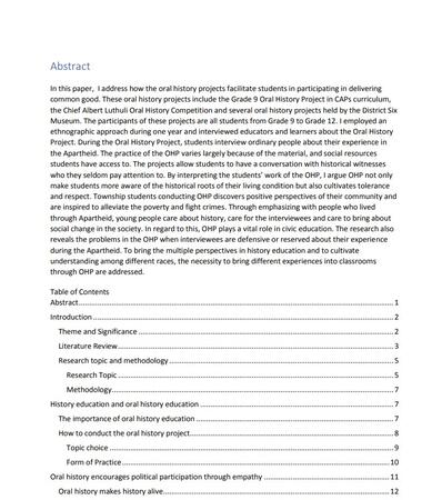 Oral History Thesis by Yuxi Wang (Minzu University of China)