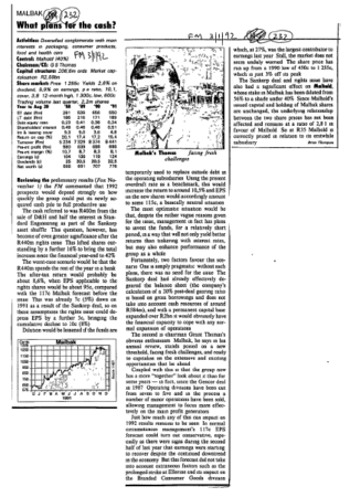 Ownership & Control 1992
