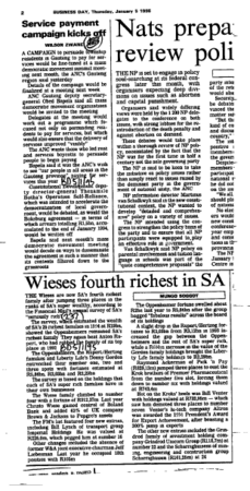 Ownership & Control 1995